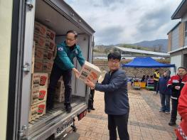 부천시, 자매도시 무주군에 산불피해 구호물품 긴급 지원 기사 이미지